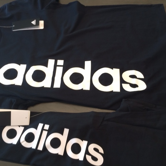 New with tags adidas outfit leggings tshirt set - Picture 5 of 7